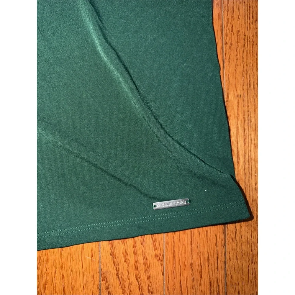 Michael Kors Open‎ Arm Emerald Green Blouse Top Size 3X NWT